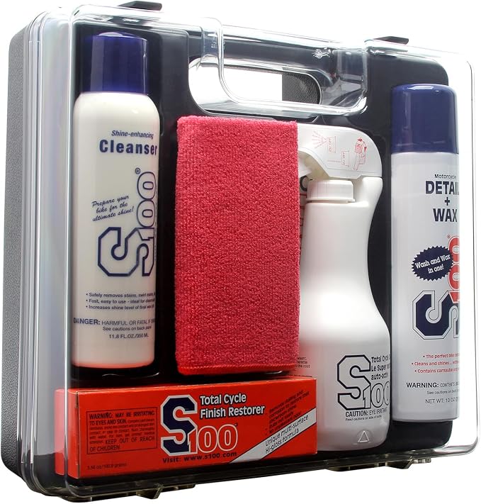 S100 12000C Motorcycle Detailing Kit - 37.66 oz.