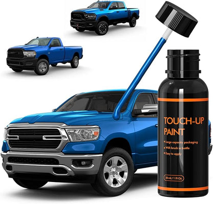 PBJ/MBJ Hydro Blue/Laser Blue Touch Up Paint for Dodge, DIY Car Paint Scratch Repair Kit, Automotive Paints, Quick & Easy Fix Scratch Repair for RAM 1500/2500/3500/4500/5500 Truck