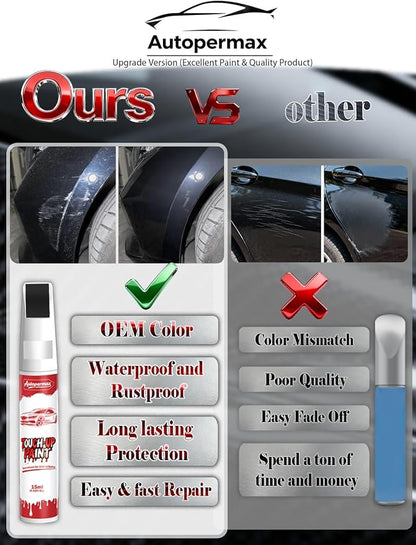 Emerald Lake Metallic(G6I/WA616D) Car Touch Up Paint for Cadillac, Color Accurate Two-In-One Car Paint Scratch Repair Pen, Professional Scratch Remover for Vehicles Chips and Nicks Scuff