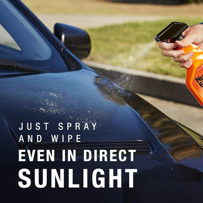Coat Protector Kit by Nu Finish, 4 Piece Car Protector Set Protects and Restores Car Shine, Includes Ceramic Coating, Rapid Shine, and 2 Microfiber Towels