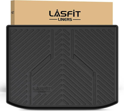 LASFIT Cargo Trunk Mat for 2019-2026 Toyota Corolla Hatchback & 2023-2026 GR Corolla, All Weather TPE Custom Fit Trunk Mat Trunk Liner Trunk Tray Cargo Liner Cargo Tray, Black