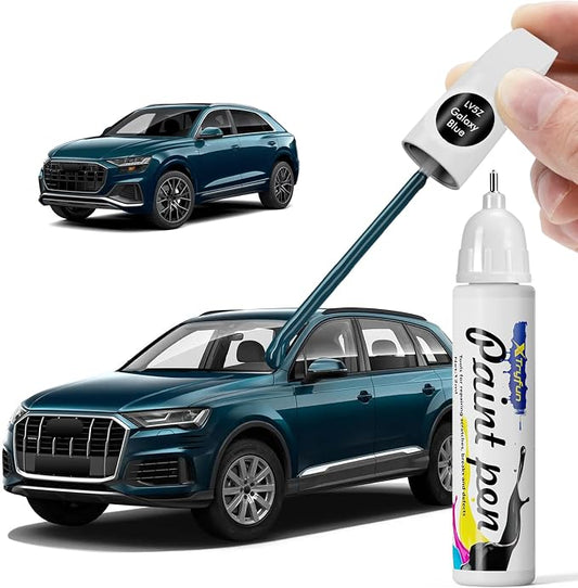 LV5Z Galaxy Blue Touch Up Paint Compatible with Audi, DIY Car Paint Scratch Repair, Quick & Easy Fix Automotive Scratch Repair for Q7/Q8/RS/RQS8/E-Tron/SQ7/SQ8