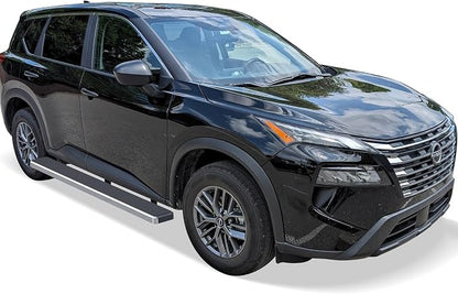 APS (304 Stainless Steel Polished Silver 6 inches) Running Boards Nerf Bars Side Steps Compatible with Nissan Rogue 2021-2026 (Exclude Models with Ground Lighting System)
