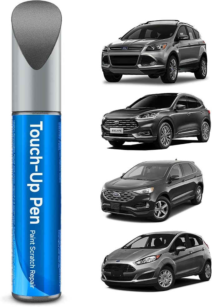 UJ Sterling Gray Metallic Touch Up Paint Compatible with Ford Exact Match Touch Up Paint Car Scratch Repair