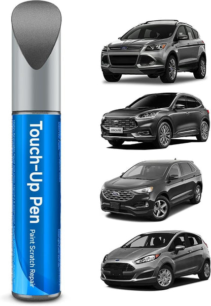 UJ Sterling Gray Metallic Touch Up Paint Compatible with Ford Exact Match Touch Up Paint Car Scratch Repair