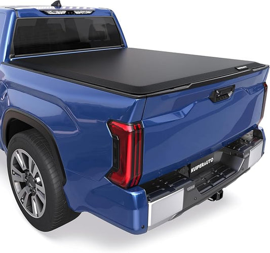 KUIPERAUTO 6FT Roll Up Truck Bed Tonneau Cover Compatible for 2024 2025 Toyota Tacoma (Excludes Trail Special Edition Storage Boxes)