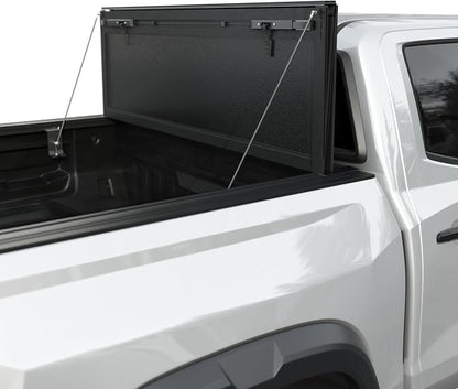 Toptiny Low Profile Flip Up Truck Bed Tonneau Cover Fits 2022-2026 Toyota Tundra 6'6" Bed (78.7")
