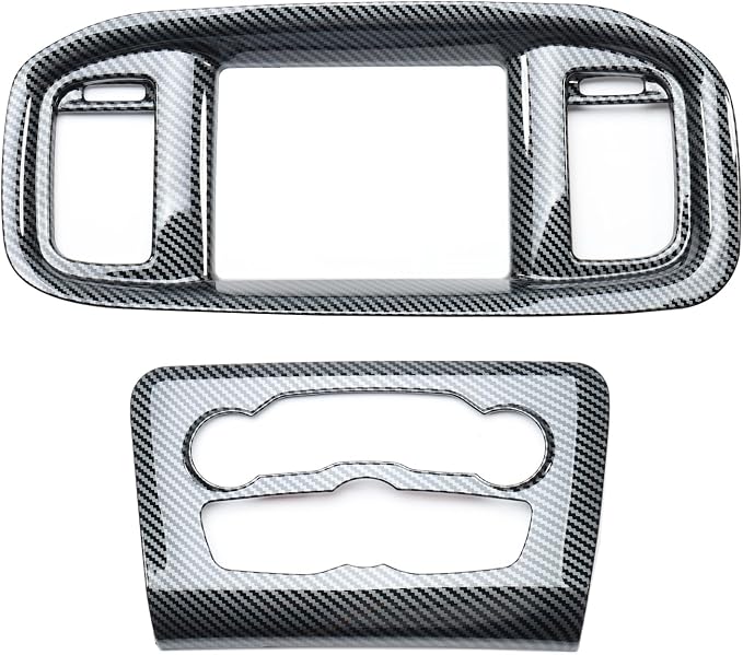 Interior Trim for Dodge Charger 2015-2024 Gear Shift Panel Trim with Console Cover