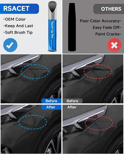 Gravity Blue(B4U) Touch Up Paint Compatible with Kia Exact Match Touch Up Paint Car Scratch Repair