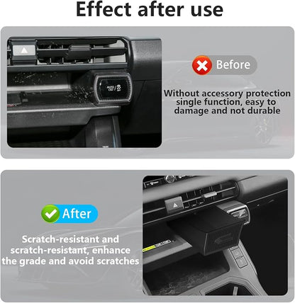 Silicone Center Console Organizer Compatible for Toyota RAV4 2026 Accessories Stable Installation Upper Cubby Drawer Silicone Under Screen Storage Box