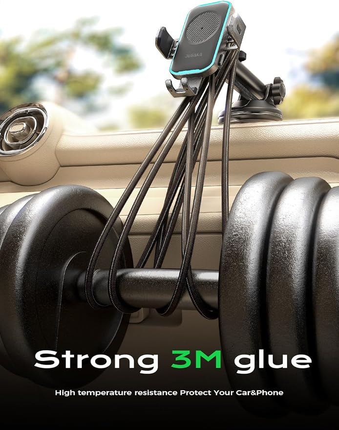 Wireless Car Charger,15W Fast Charging Auto Clamping Phone Holders for Your Car Compatible with iPhone 16/15/14/13, for Samsung Galaxy S24 Ultra S23 S22 S21, S20, S10+, Black