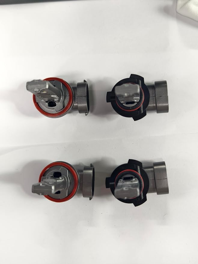 SEALIGHT 𝐇𝟏𝟏/𝐇𝟗/𝐇𝟖 and 𝟗𝟎𝟎𝟓/𝐇𝐁𝟑 Fog Lights Combo, 100,000LM Wider Driving Vision, 9005 H11 Fog Lights with Cooling Fans, Plug and Play, Pack of 4