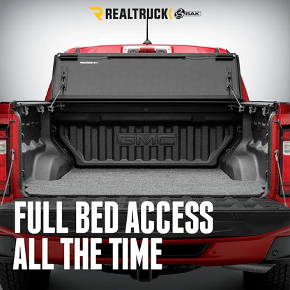 RealTruck BAK BAKFlip G2 Hard Folding Truck Bed Tonneau Cover | 226411 | Fits 2007 - 2021 Toyota Tundra 8' 2" Bed (97.6")