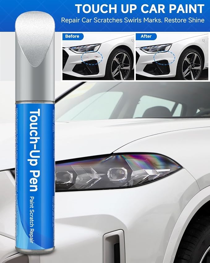 GLU/WA328E Midnight Blue Metallic Touch Up Paint Compatible with Chevrolet GMC Buick Cadillac Exact Match Touch Up Paint Car Scratch Repair