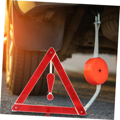 2pcs Car Warning Triangle Sign Road Safety Kit Car Maintenance Triangle Reflectors