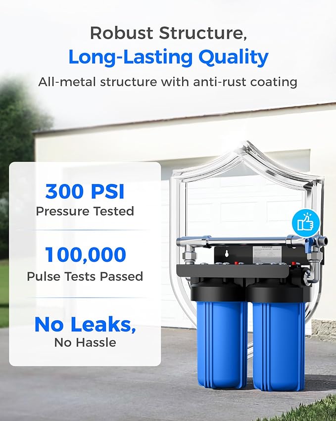 Waterdrop Spotless Car Wash System with Resin, Deionized Water System, Spot Free, Works for All Vehicles, RV, Motorcycles, Windows, Boats, Planes and More, No Towel Drying