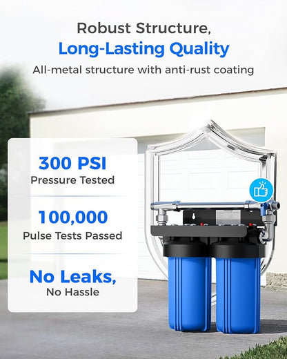 Waterdrop Spotless Car Wash System with Resin, Deionized Water System, Spot Free, Works for All Vehicles, RV, Motorcycles, Windows, Boats, Planes and More, No Towel Drying