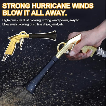 QZQUFJ Air Compressor for Car Detailing Detailing Tool, High Pressure Air Gun Dry Cleaning Tool Kit, Air Gun, Car Clean Gun, Cleaning Gun, for Car Dry Cleaning