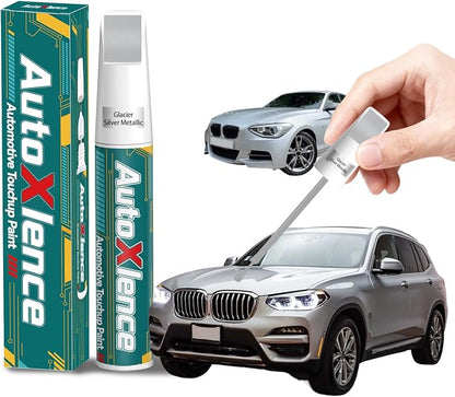 Glacier Silver Metallic(A83) Touch Up Paint Compatible with BMW Car Paint Pen Scratch Repair Automotive Scratch Remover Fix Exact Color Match