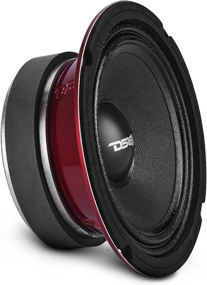 DS18 PRO-X6MSE Loudspeaker - 6.5", Midrange, Sealed Basket, 450W Max, 225W RMS, 8 Ohms - Premium Quality Audio Door Speakers for Car or Truck Stereo Sound System (1 Speaker)