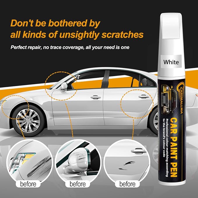Touch Up Paint for Jeep Black Crystal(PX8/DX8), Color Exact Match Auto Paint Repair Pen Fix Chips and Nicks Scuff
