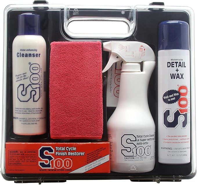S100 12000C Motorcycle Detailing Kit - 37.66 oz.