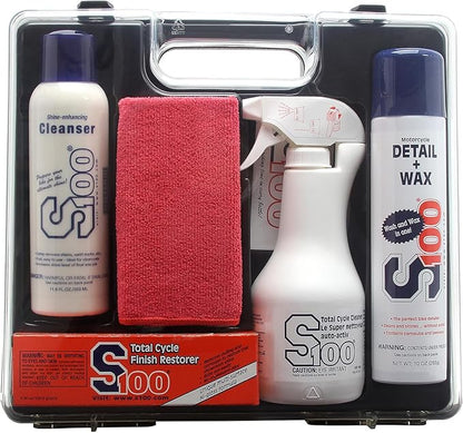 S100 12000C Motorcycle Detailing Kit - 37.66 oz.