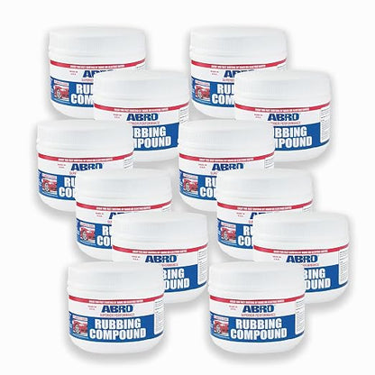 ABRO Rubbing Compound 32 oz — Heavy-Cut Car Scratch Remover & Buffing Compound for Oxidized Paint, Light Scratches, Scuffs, Swirl Marks & Auto Detailing
