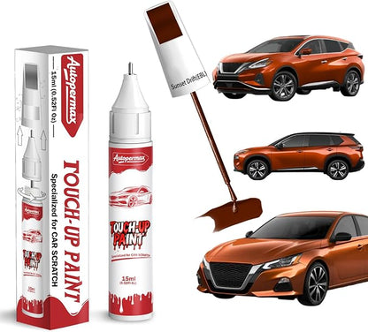EBL Sunset Drift Car Touch Up Paint for Nissan, Color Accurate Two-In-One Car Paint Scratch Repair Pen, Professional Scratch Remover for Vehicles Chips and Nicks Scuff