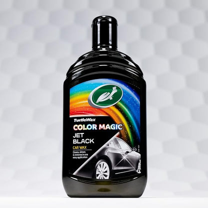 Turtle Wax 52708 Color Magic Car Paintwork Polish Restores Colour & Shine Black 500ml