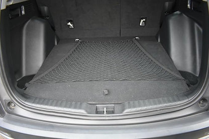 Rear Trunk Organizer Cargo Net for Honda CR-V 2017-2026 – Floor Style Cargo Net for SUV–Premium Mesh Elastic Car Trunk Organizer Vehicle Carrier Storage – Compatible with CR-V