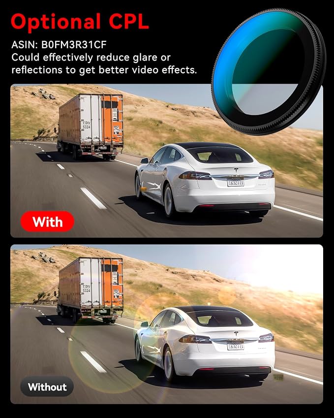 IIWEY 4K+4K Dash Cam Front and Rear, Dual STARVIS Sensor, 5G WiFi-6 (up to 20MB/s) with App, 128G SD Card Included, GPS, Dash Camera for Cars with 24/7 Parking Mode, 3.18 Inch IPS, 170° Wide Angle