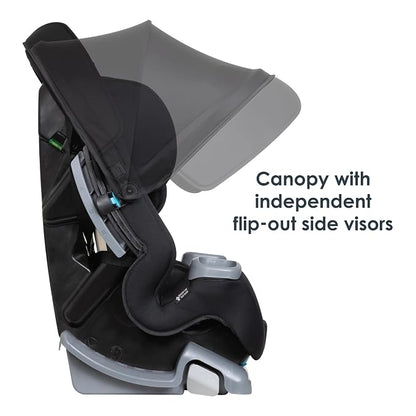 Baby Trend Cover Me™ 4-in-1 Convertible Car Seat, Scooter – Built-in Canopy, 4-Stage Growth System, Plush Comfort Padding, Multi-Position Recline