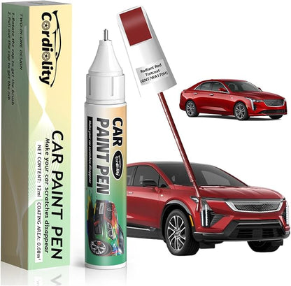 Radiant Red Tintcoat(GNT/WA170H) Touch Up Paint Pen for Cadillac,Car Paint Scratch Repair Pen Quick and Easy Fix Auto Paint Scratch