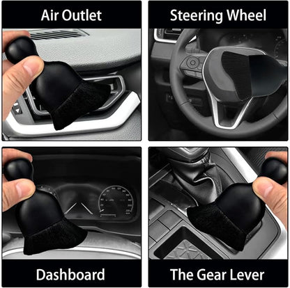 XY North Car Interior Dust Brush, Auto Detailing Brush, Soft Bristles Car Cleaning Brushes, Tool for Air Conditioner Vents, Leather, Computer, Scratch Free, Car Interior Accessories