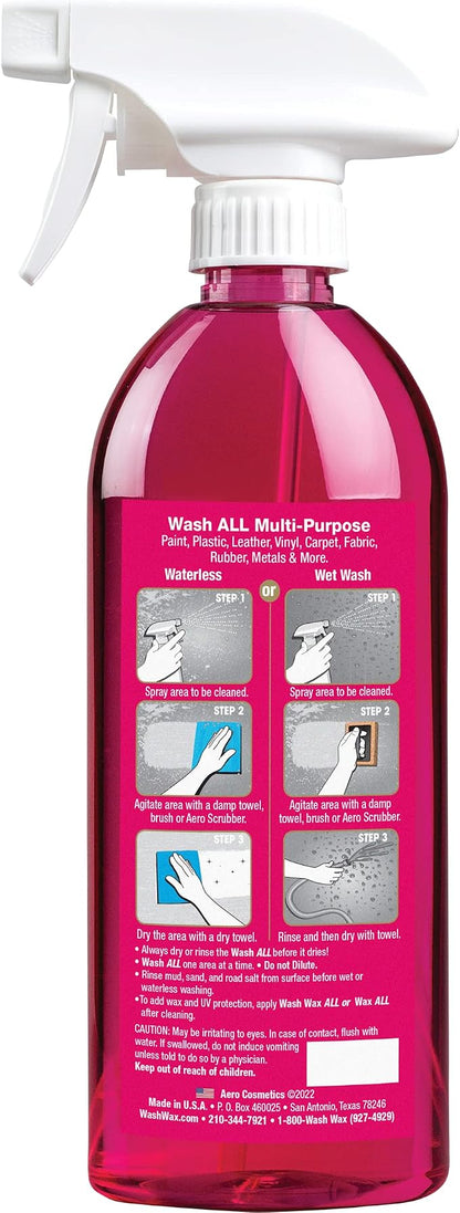 Aero Cosmetics Waterless Aircraft Wash Wax Starter Kit, Clean Aircraft Inside and Out. All Aircraft Surfaces, Including Windows, Leading Edges.