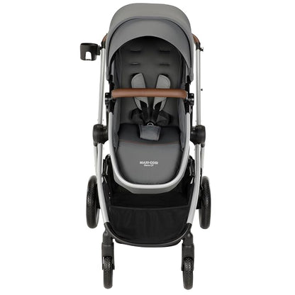 Maxi-Cosi Siena CP Modular Travel System, Car Seat and Stroller Combo, Stone Glow