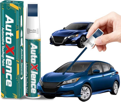 Deep Blue Pearl(RAY) Touch Up Paint Compatible with Nissan Car Paint Pen Scratch Repair Automotive Scratch Remover Fix Exact Color Match