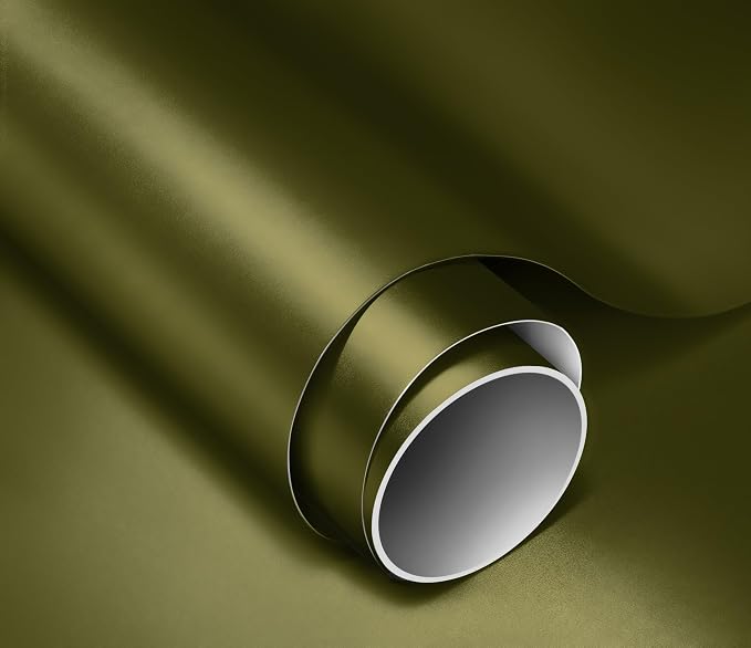 ColorFusion PPF by VViViD, Satin Stealth Combat Green Dry Apply PPF Vinyl Car Wrap Roll 60ft x 5ft