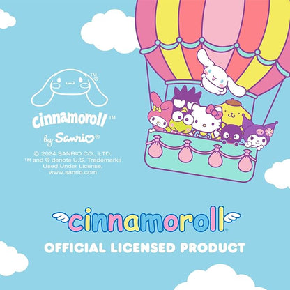 Carbella Cinnamoroll Car Windshield Sun Shade, Official Sanrio Accordion Style Sunshade for Car Window, Cute Kawaii Car Sun Shade Windshield, Cinnamoroll Car Accessories for Women (Lemon Chill)