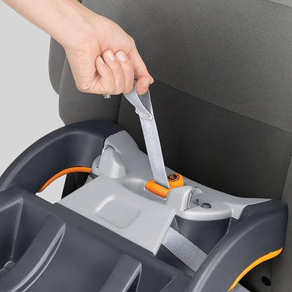 Chicco KeyFit 30 Infant Car Seat and Base, Rear-Facing Seat for Infants 4-30 lbs., Infant Head and Body Support, Compatible with Chicco Strollers, Baby Travel Gear | Calla/Grey