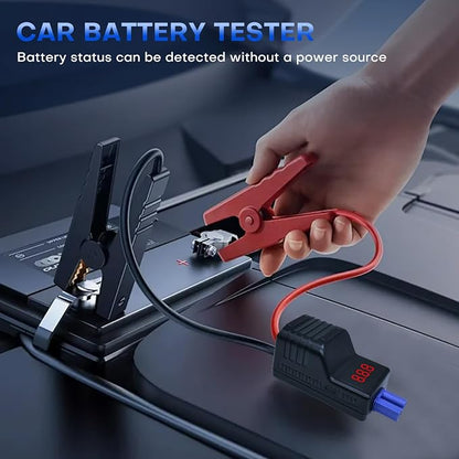 EC5 Smart Jump Starter Clamps,EC5 Heavy Duty Jump Starter Automotive Booster Clamp Cables Replacement Alligator Clamps with Intelligent LCD Screen for 12V Car Jump Starterand Many Other Brands