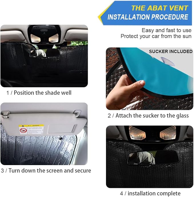 Windshield Sun Shade Chihuahua Dog Summer Beach Front Window Block UV Shades Visor Reflective Retractable for Car SUV Trucks
