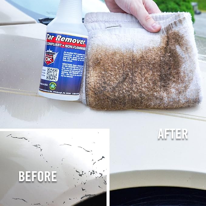 Detail King Tar Remover For Cars - Tar Stain Adhesive Remover - 16 Oz