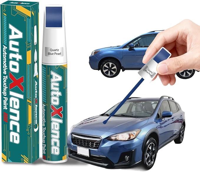 Quartz Blue Pearl(J8U) Touch Up Paint Compatible with Subaru Car Paint Pen Scratch Repair Automotive Scratch Remover Fix Exact Color Match