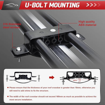 64”x45”x8” Roof Cargo Rack for SUV Car Trucks,Heavy Duty Cargo Basket Anti-Rust Top Luggage Rack