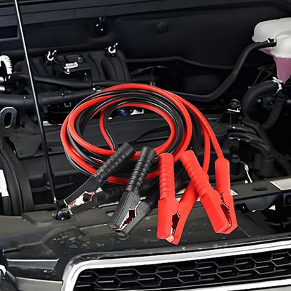 Jumper Cables Heavy Duty - 20ft Thick Wire Booster, Copper Clamp Stable Power Transfer, Portable Case Kit | Reliable emergancy Jump Start Cable for Car Truck SUV Auto Winter Outdoor Travel