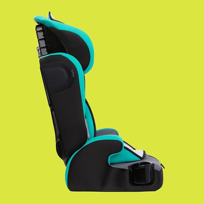 Baby Trend Hybrid SI 3-in-1 Combination Booster Seat, Hoboken Teal – Side-Impact Protection, 3-Stage Growth Design, Adjustable Headrest, Cushioned Comfort