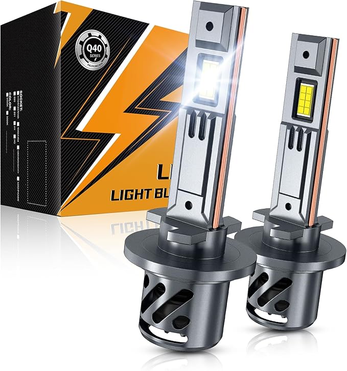 Auxbeam 880 881 Fog Lights, Q40 Series 6500K White 16000LM 893 899 Offroad Lights, Plug and Play, Pack of 2