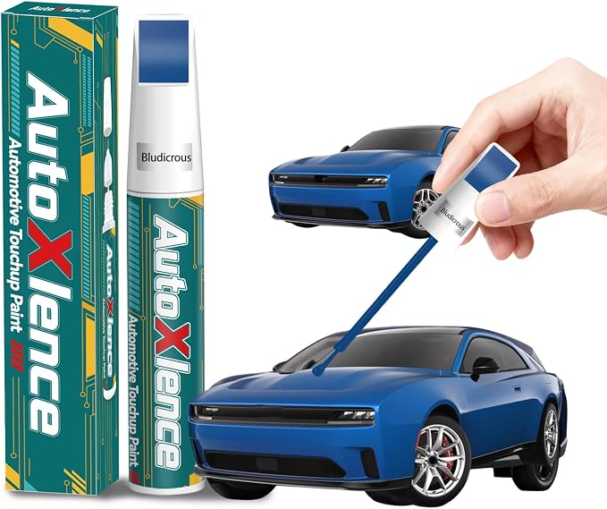 Bludicrous(PBJ/MBJ) Touch Up Paint Compatible with Dodge Car Paint Pen Scratch Repair Automotive Scratch Remover Fix Exact Color Match